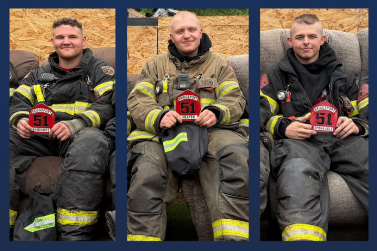3 Junior Firefighter Camp graduates hired